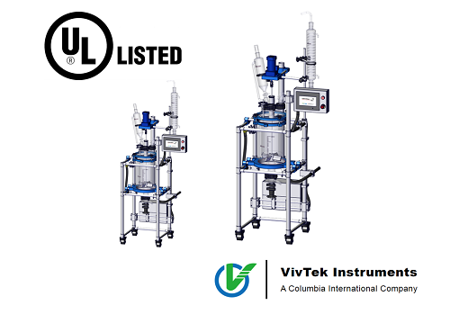 Jacketed Glass Reactors UL Certified