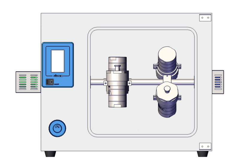 Rotary Autoclave Reactor 4x25-500mL