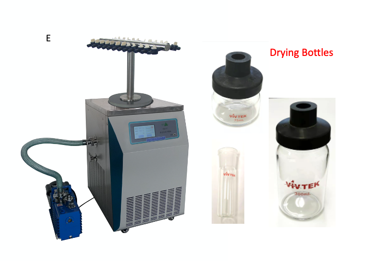 Freeze Dryer e-Heated 6kg/day -55 °C or -80 °C