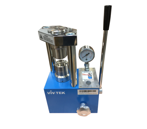 Compact Hydraulic Crimper for CR20 Coil Cells