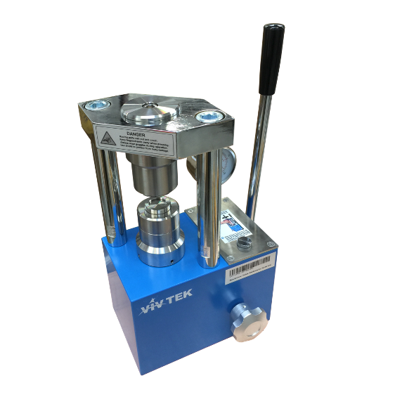 Compact Hydraulic Crimper for CR20 Coil Cells