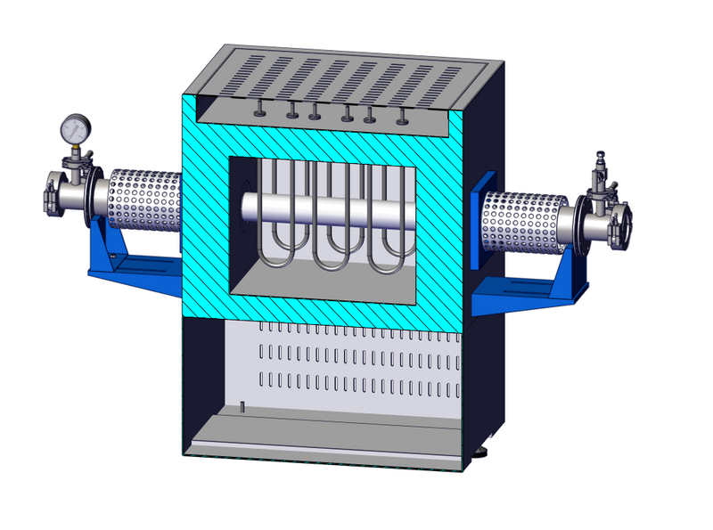 Tube Furnaces --- 1700°C D60/80/100 Horizontal Position