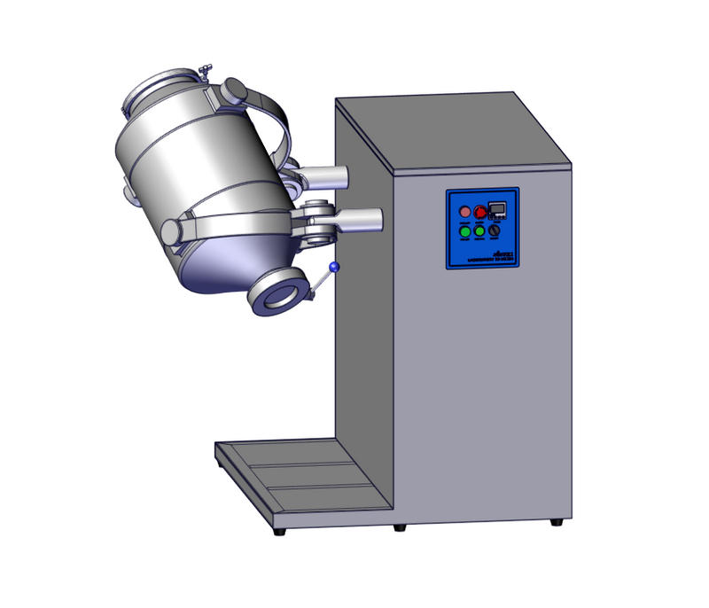 3D Mixers --- Laboratory and Production