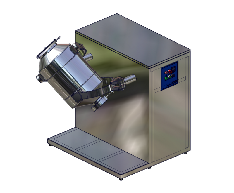 3D Mixers --- Laboratory and Production