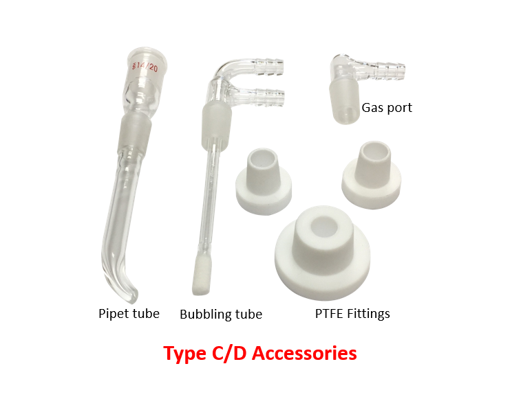 Electrochemical Cell and Electrode --- Glass 25-500mL