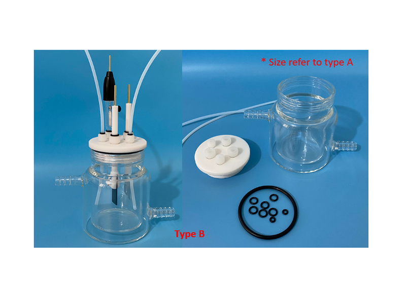 Electrochemical Cell and Electrode --- Glass 25-500mL