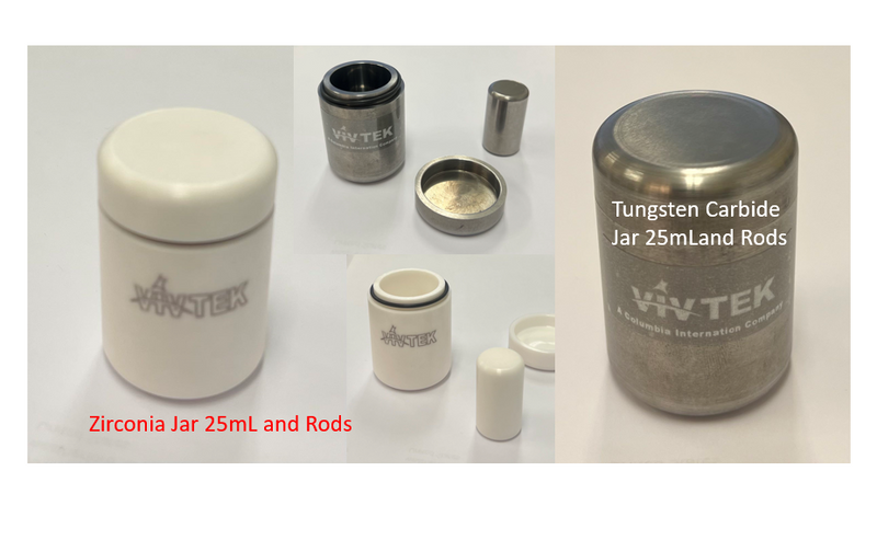 High-Energy Mini Grinder and Mixer 2-50mL